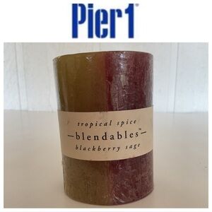Pier1 Blendables Pillar Candles NWT